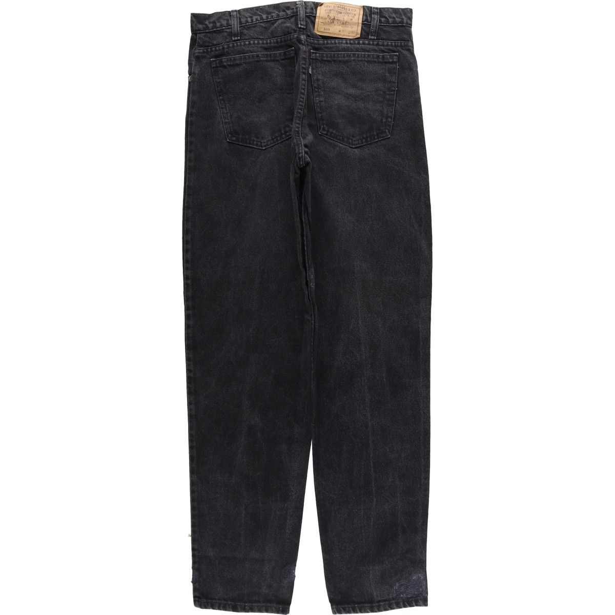 古着 90年代 リーバイス Levi s 0550 4159 ブラックデニム テーパードデニムパンツ メンズw 32相当 ヴィンテージ evb 030884