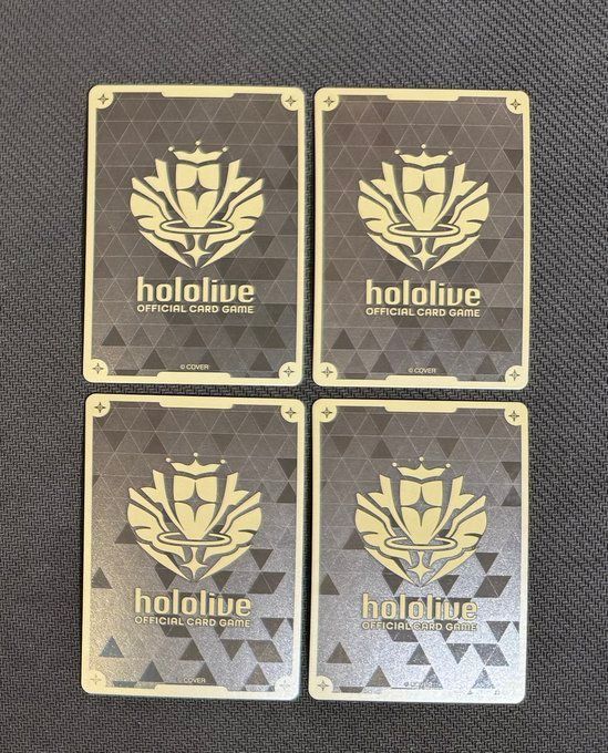 ホロライブカード】ホロカ 鷹嶺ルイ プロモ P 2nd SR仕様 4枚セット