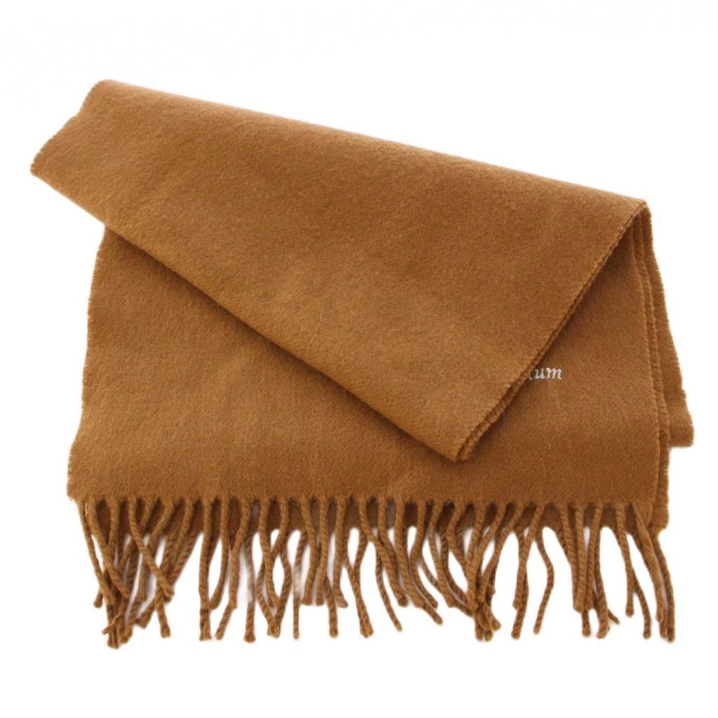 アクアスキュータム AQUASCUTUM マフラー フリンジ カシミヤ ワン