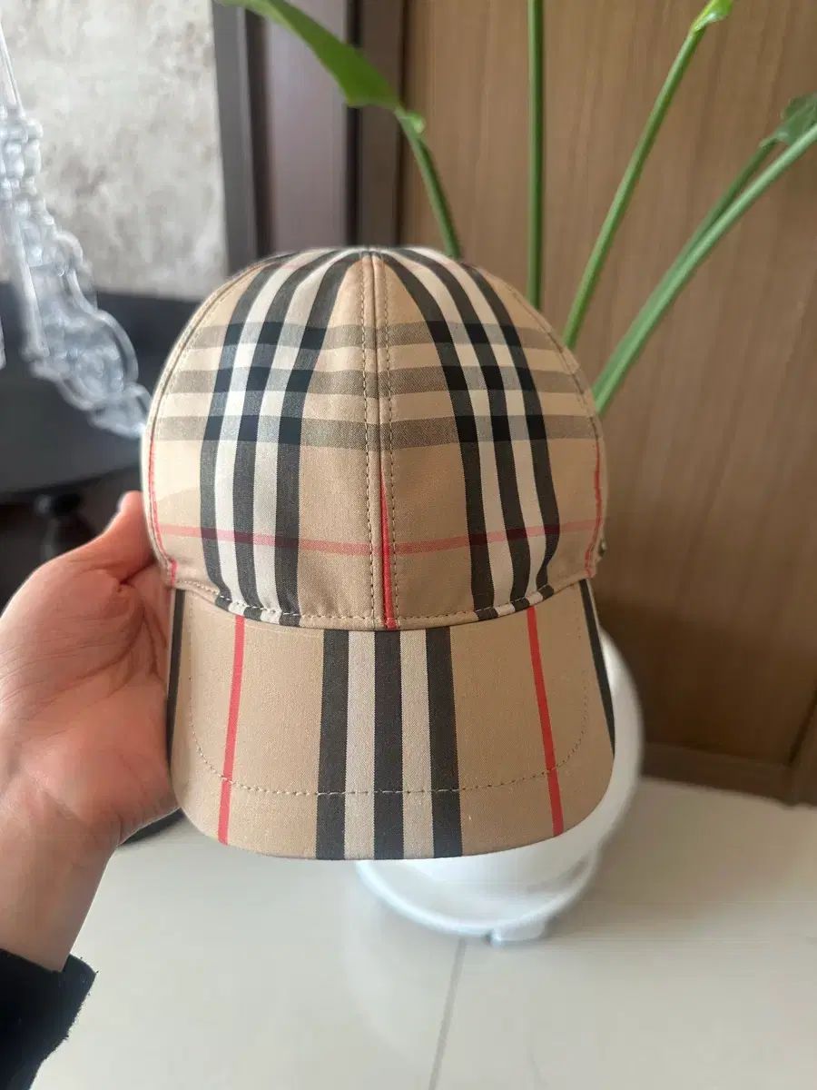 バーバリー キッズ ヴィンテージ チェック ボールキャップ L