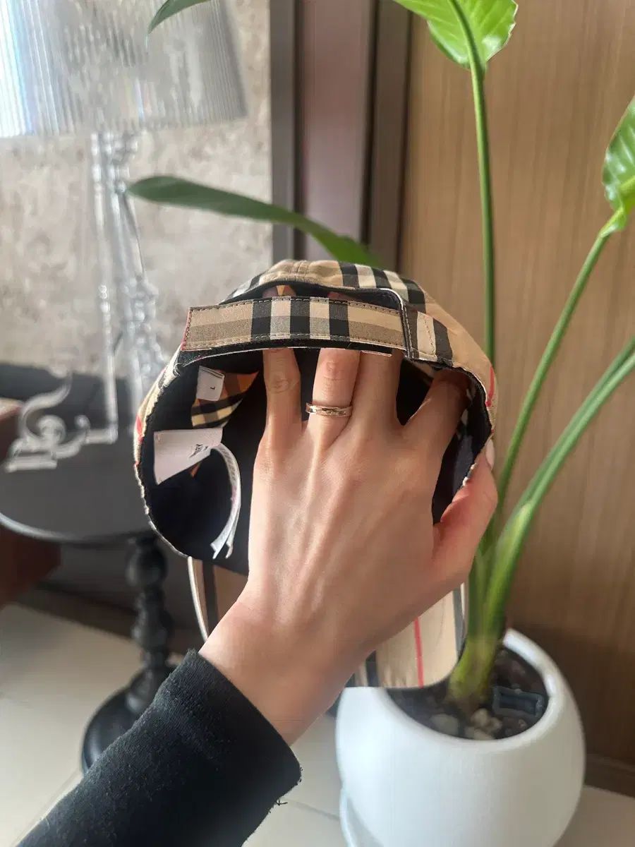 バーバリー キッズ ヴィンテージ チェック ボールキャップ L