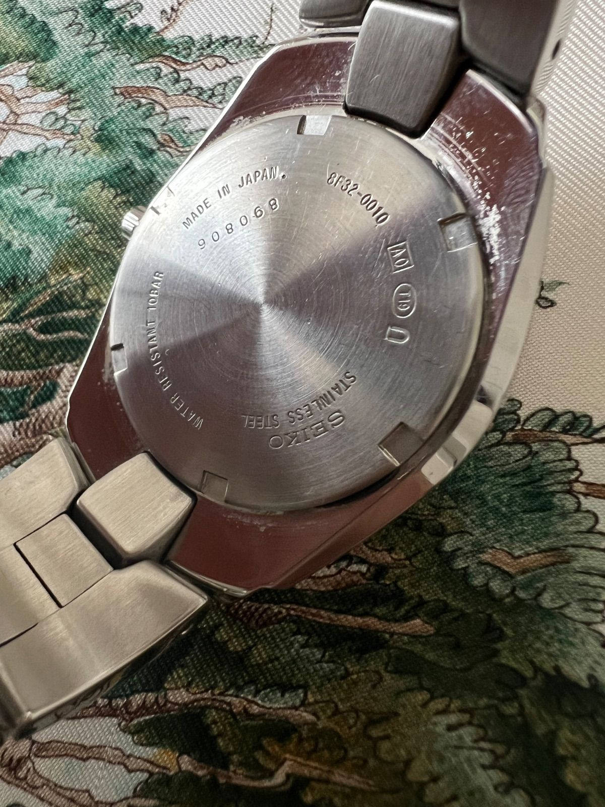  セイコー パーペチュアルカレンダー 8 F 32 0010 メンズ 稼働品 腕時計(クォーツ) 腕時計(アナログ)