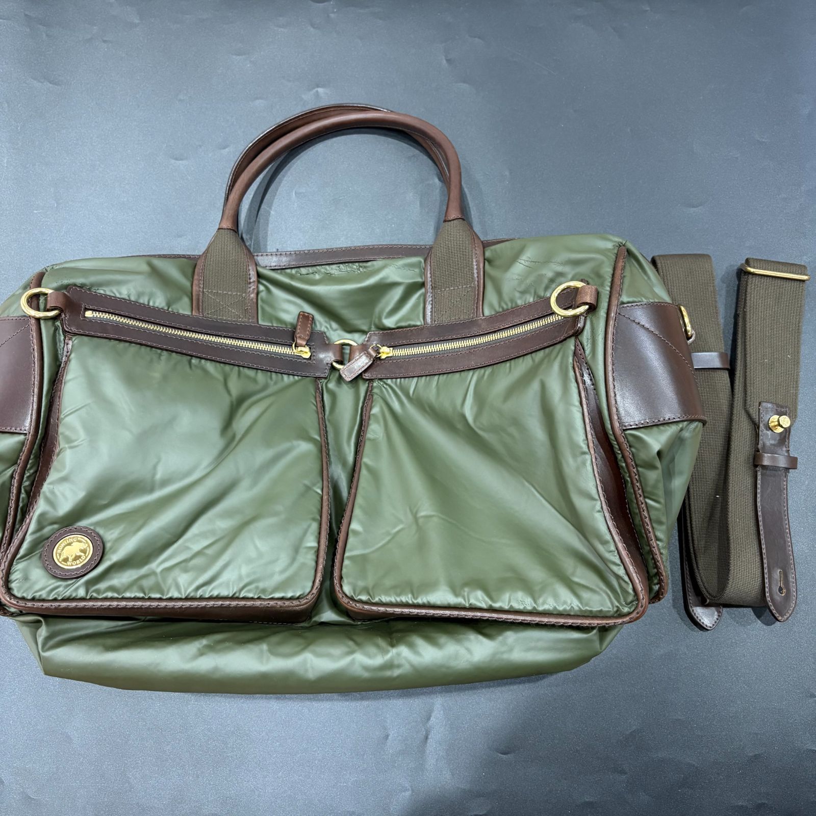 ハンティングワールド ボストンバッグ 2 WAY