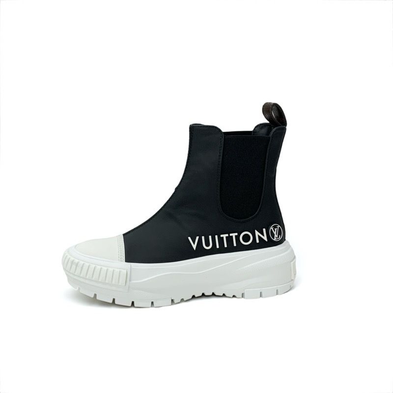 ルイヴィトン LOUIS VUITTON スクァッドライン モノグラム ブーツ