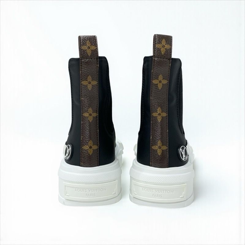 ルイヴィトン LOUIS VUITTON スクァッドライン モノグラム ブーツ