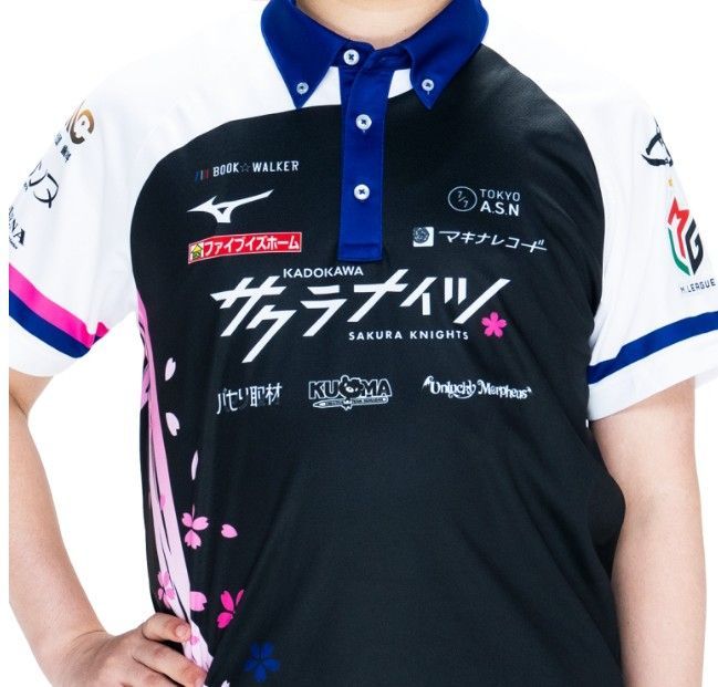 mリーグ 麻雀 サクラナイツ 公式レプリカユニホーム 2025-26シーズン