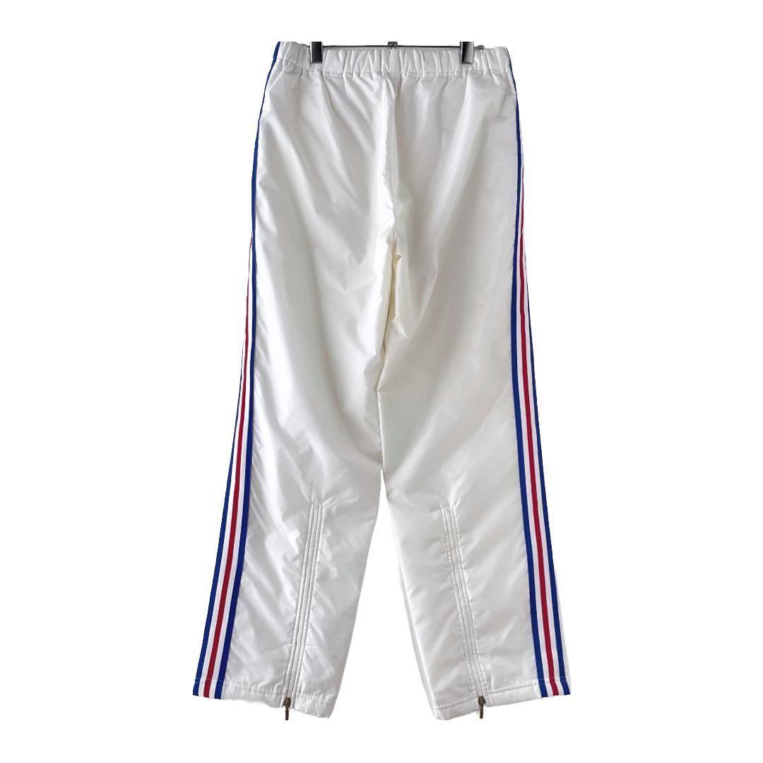 90s adidas ナイロンパンツ デサント 刺繍 トリコロール 中綿 - メルカリ