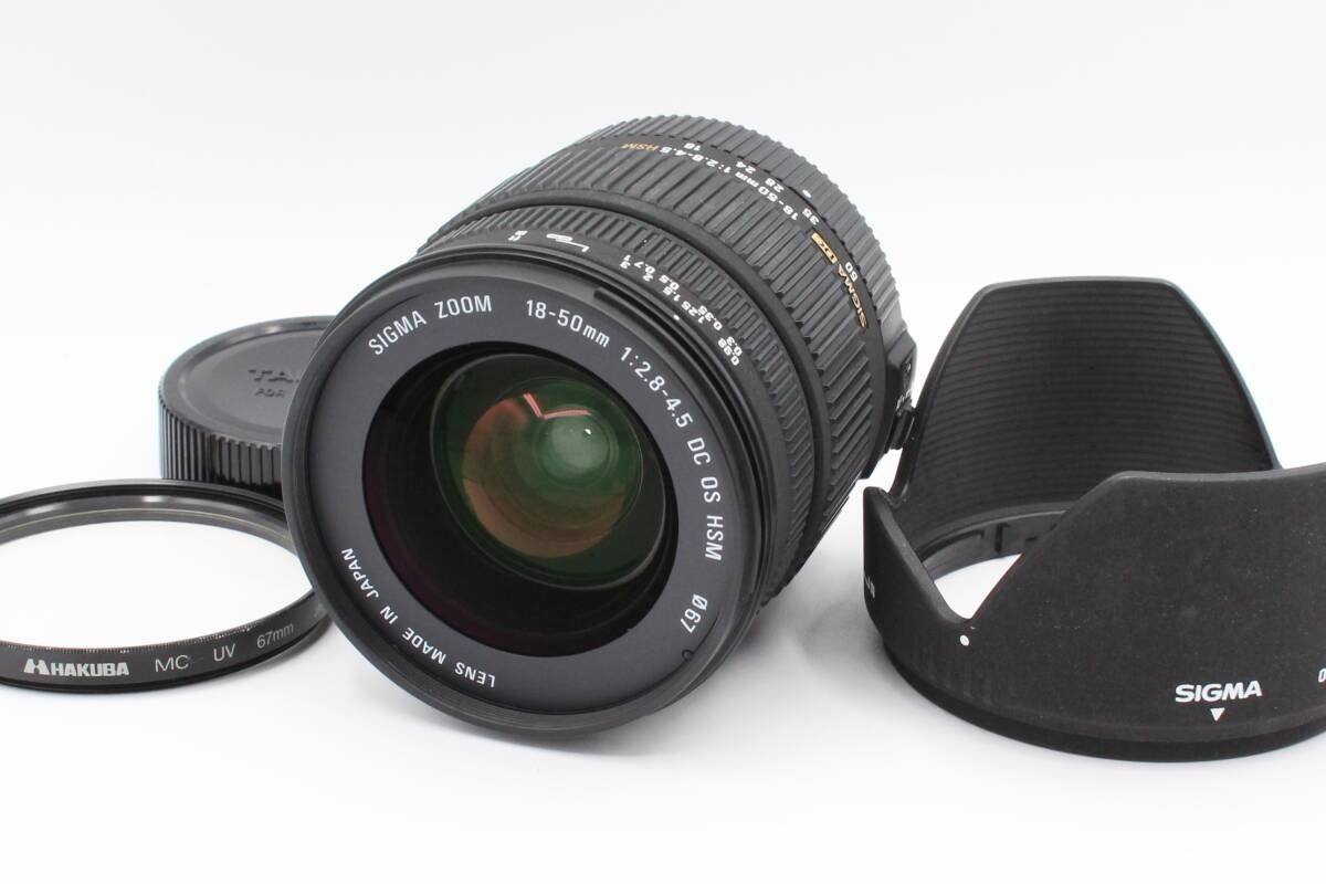 上 シグマ SIGMA 18 50 mm F 2 8 4 5 DC OS HSM ペンタックス PENTAX レンズフード レンズフィルター ♯402