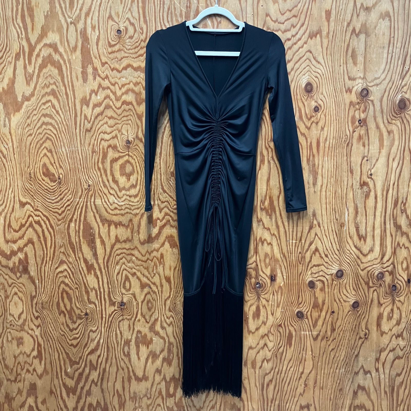 げ交渉 ZYM 社交ダンスドレス パーティドレス ブラック Sサイズ