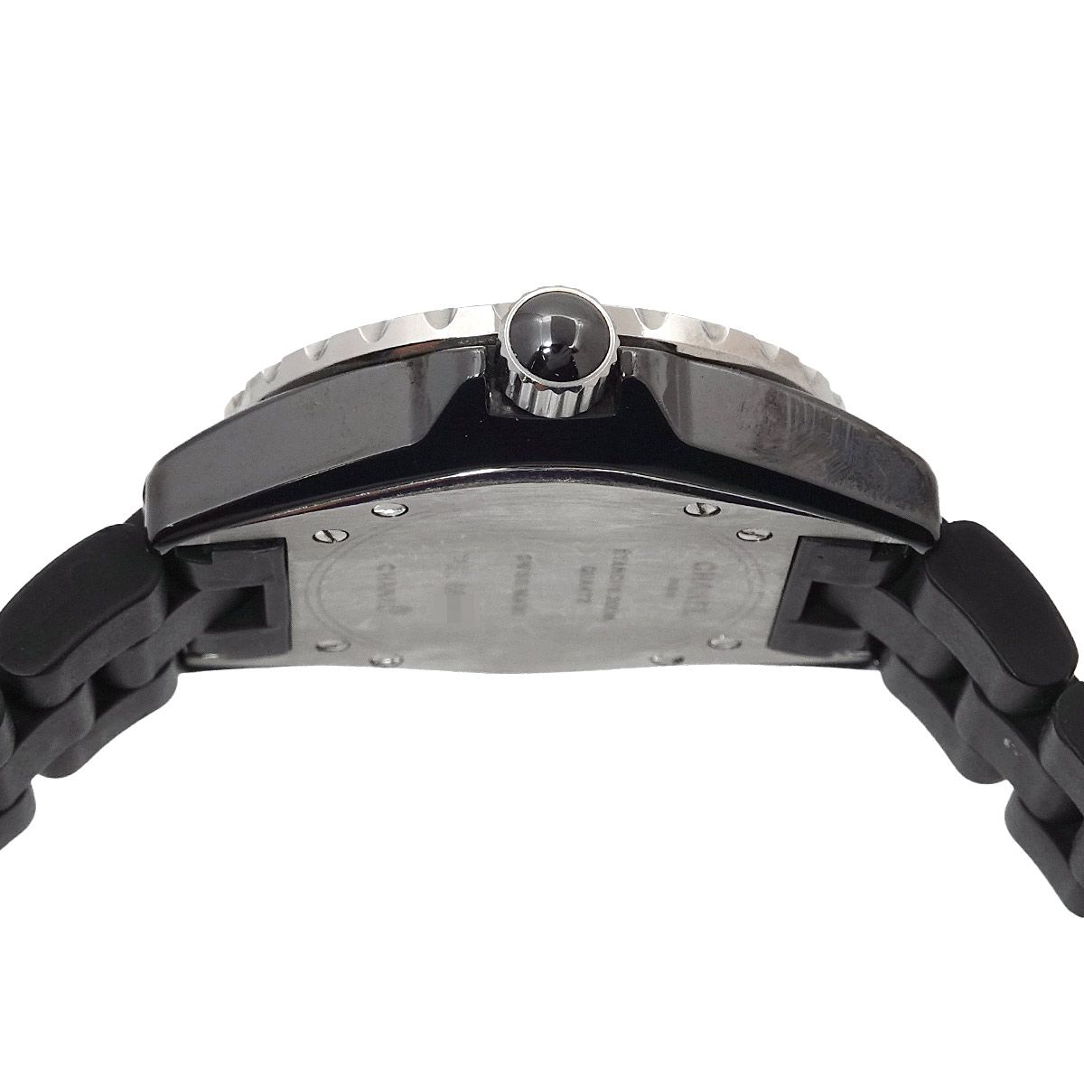 シャネル CHANEL J12 33mm H0681 レディース 腕時計 デイト ブラック