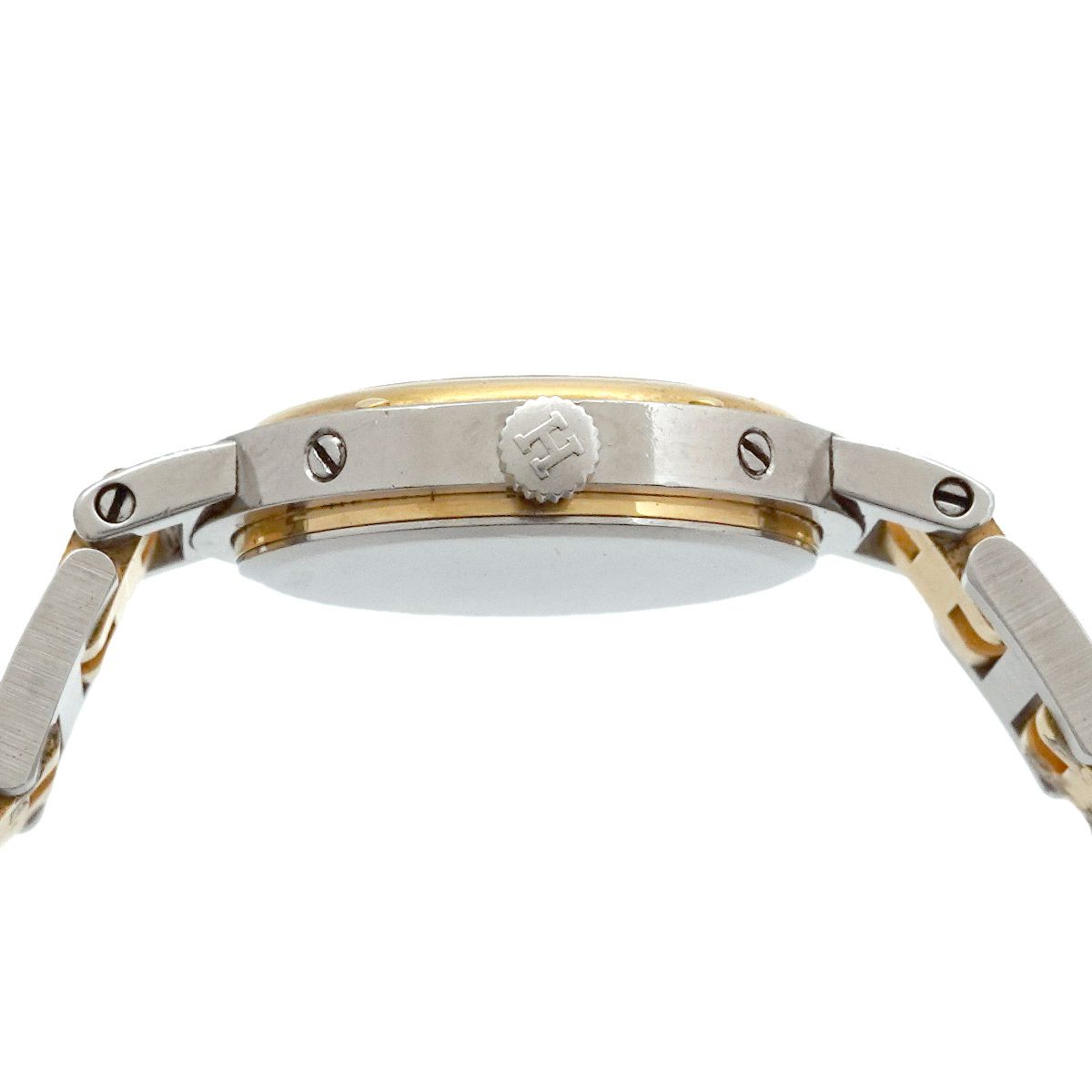 エルメス HERMES クリッパー コンビ ヴィンテージ レディース 腕時計