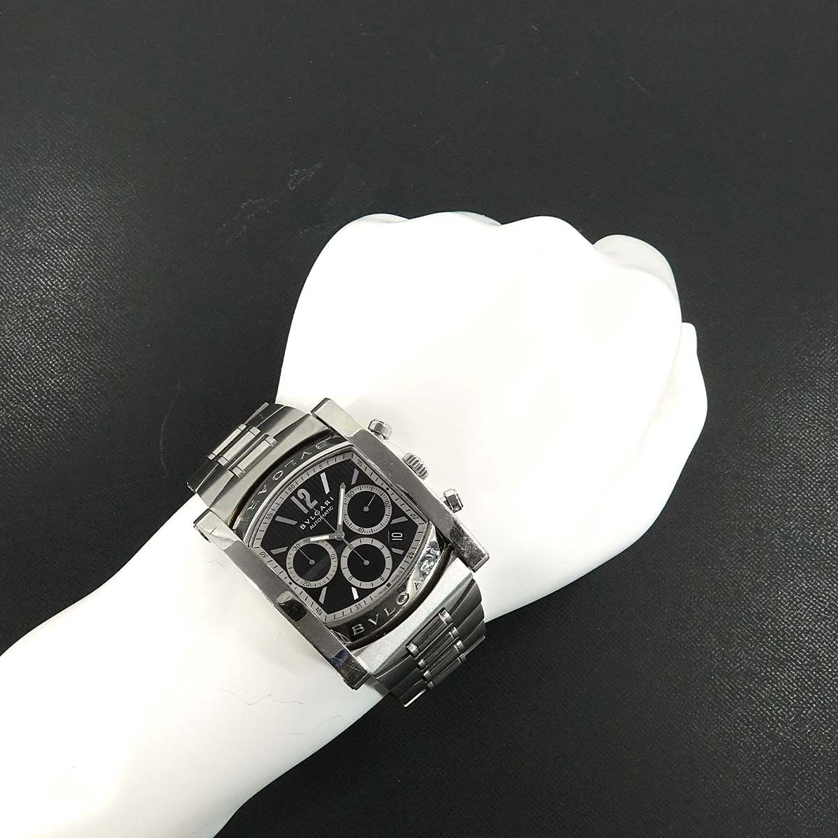 ブルガリ BVLGARI アショーマ クロノグラフ AA48SCH メンズ 腕時計