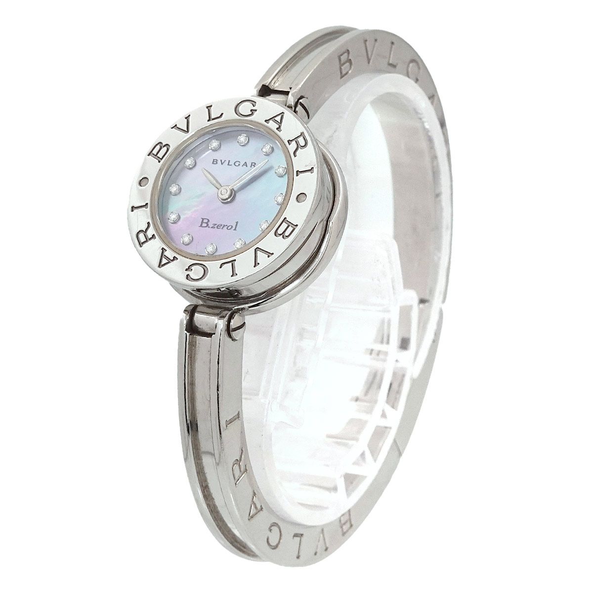 ブルガリ BVLGARI ビーゼロワン BZ22S バングル ウォッチ レディース