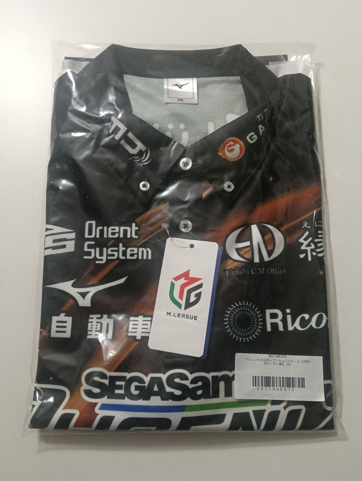 mリーグ 麻雀 セガサミーフェニックス 公式レプリカユニホーム 2025-26