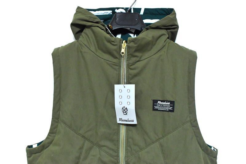 新品 ラッセルノ ゴルフ 2Way リバーシブル ベスト 5(L) RS-2240201
