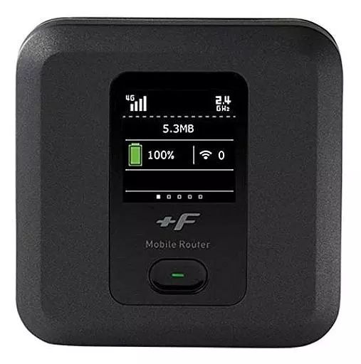 携帯電話 富士ソフト モバイルルーター F FS 040 W SIMフリー マットブラック