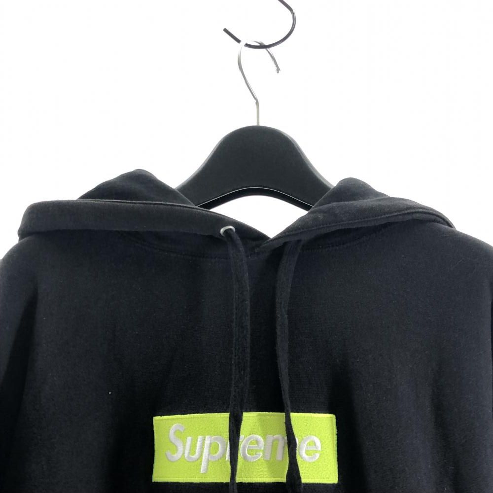 中古】Supreme 17AW Box Logo Hooded Sweatshirt サイズM ブラック