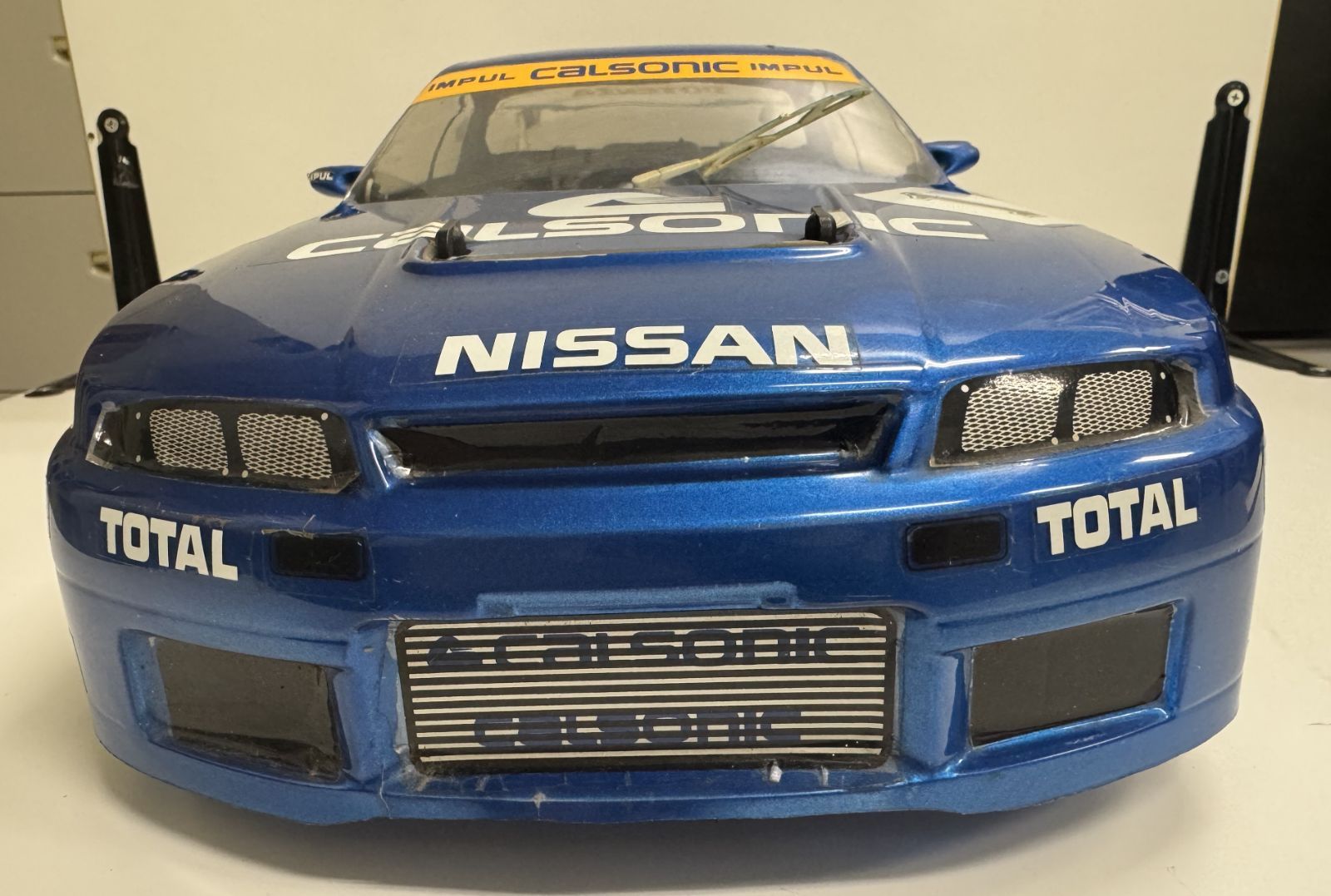 ジャンク品】タミヤ カルソニックスカイライン GT-R 1/10 車体のみ