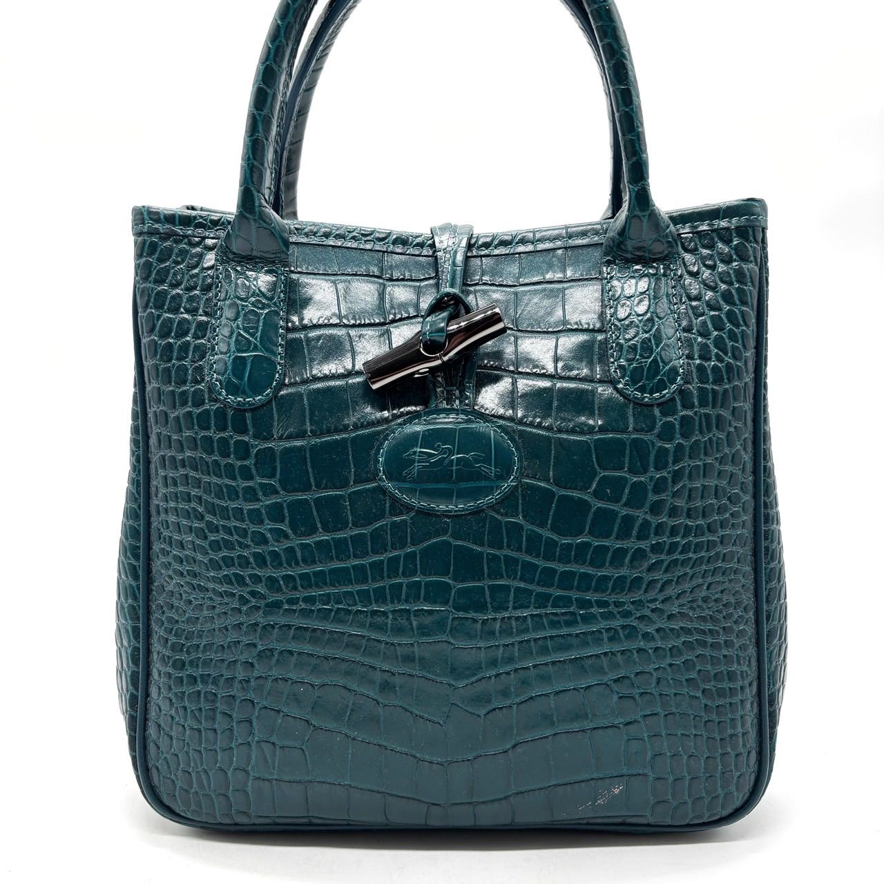 ✨良品✨ Longchamp ロンシャン ロゾ トートバッグ ハンドバッグ 節約