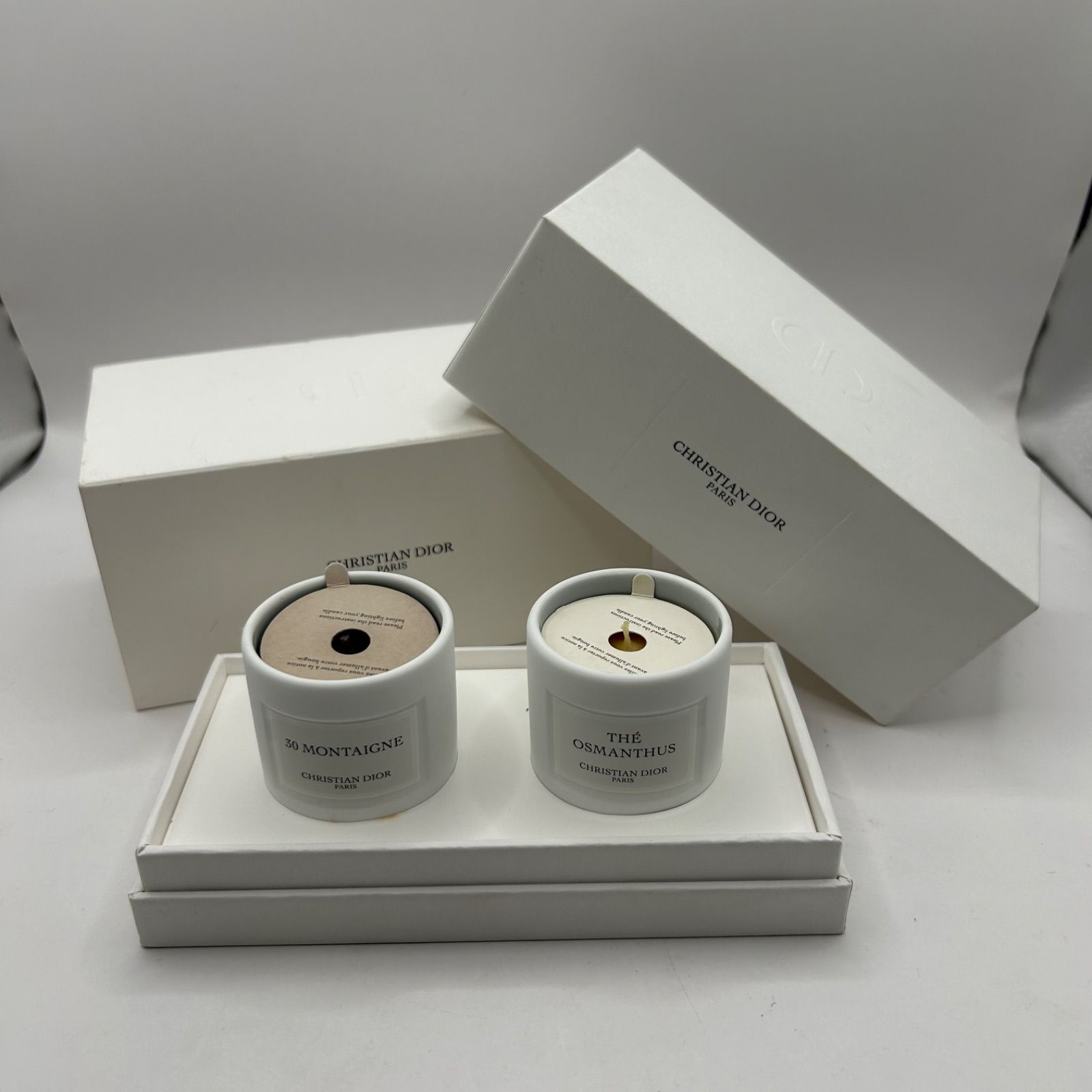 Christian Dior クリスチャンディオール キャンドル キャンドルスタンド キャンドルリッド