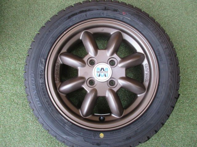 み ミニライト 155 65 R 14 スタッドレスタイヤ４本SET ムーヴ ムーヴキャンバス タント ミライース