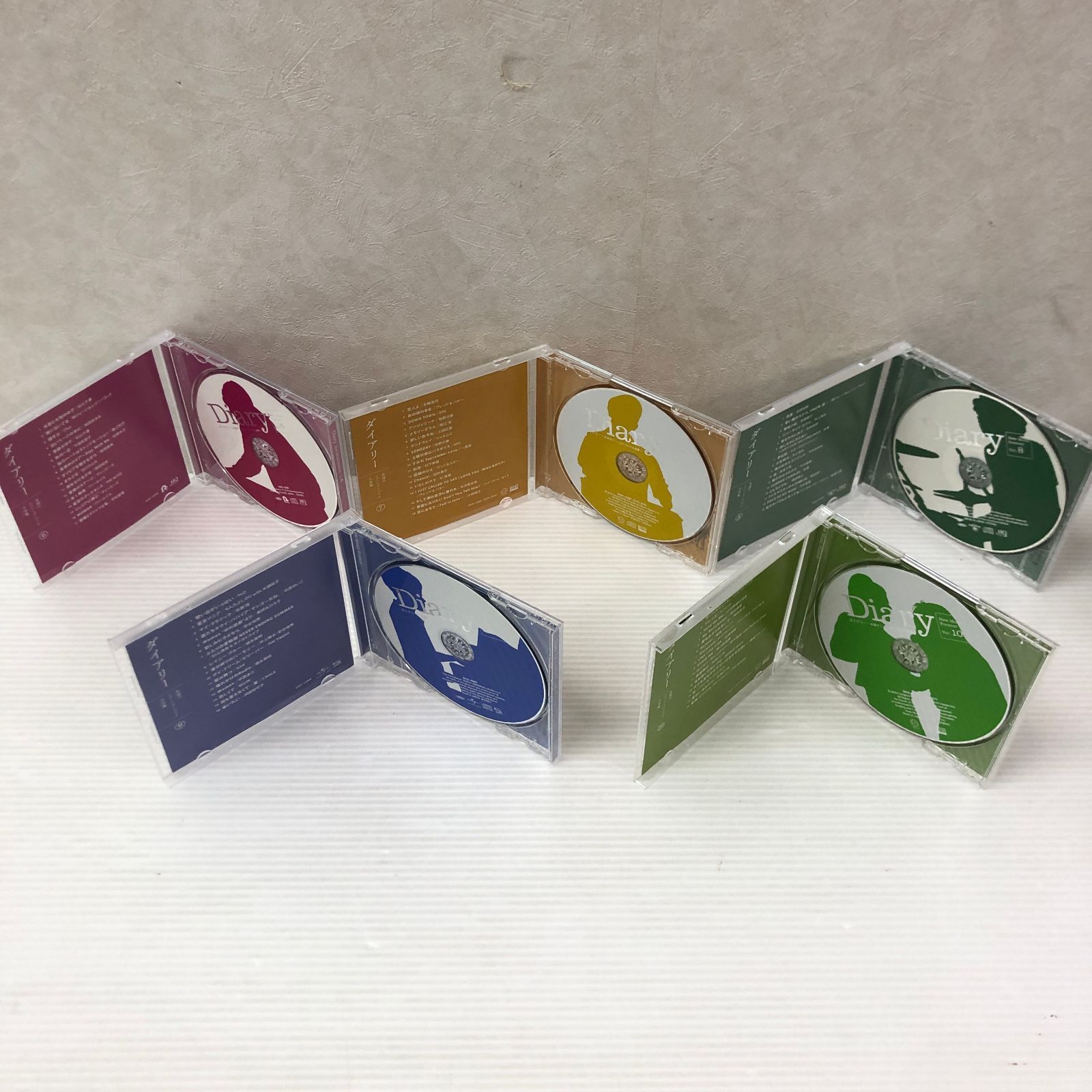 △ユーキャン 永遠のニューミュージック大全集 Diary CD全10巻