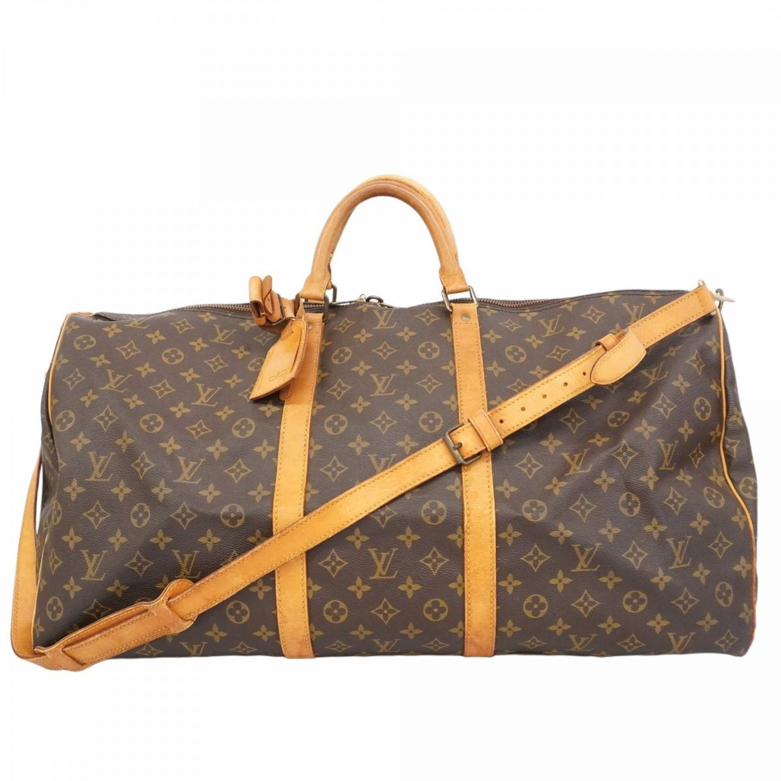 ルイ ヴィトン Louis Vuitton バッグ ボストンバッグ モノグラム キーポルバンドリエール60 M 41412 ブラウンメンズ レディース