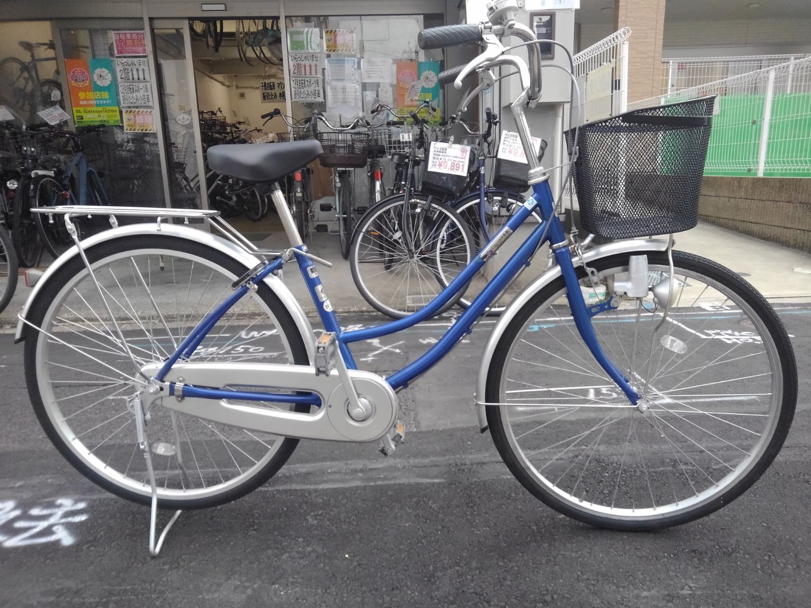 引き取り限定！(名古屋市昭和区)中古自転車3863 日本製 26インチ