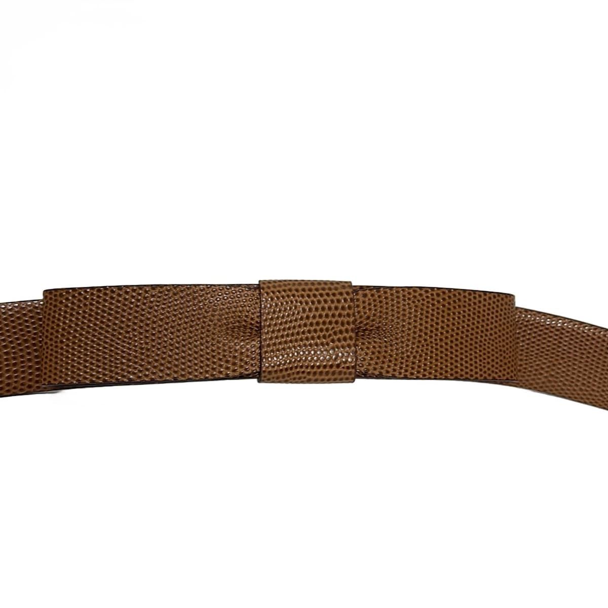 Dsquared2 レザー ベルト M ブラウン DSQUARED2(ディースクエアード) ベルト M - ライトブラウン×ダーク