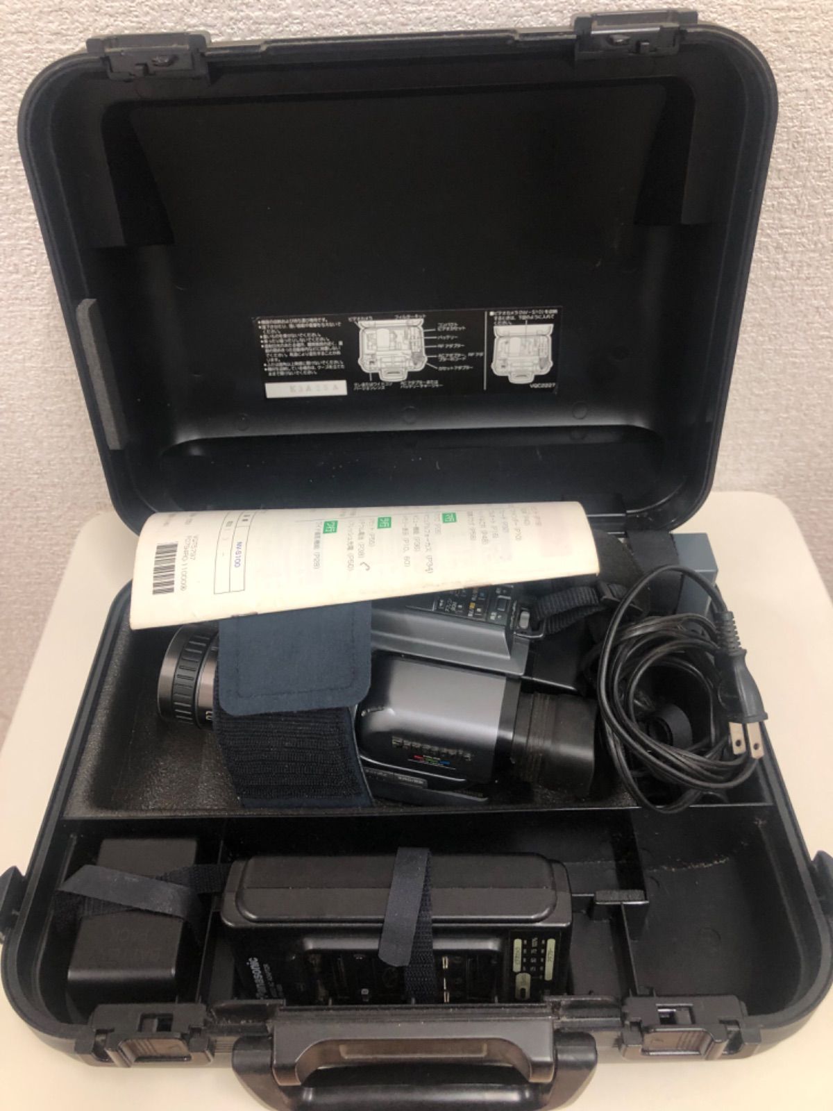 Panasonicビデオカメラ video 取説付き ジャンク品】Panasonicビデオカメラ video 取説付き MS1⑤ - メルカリ
