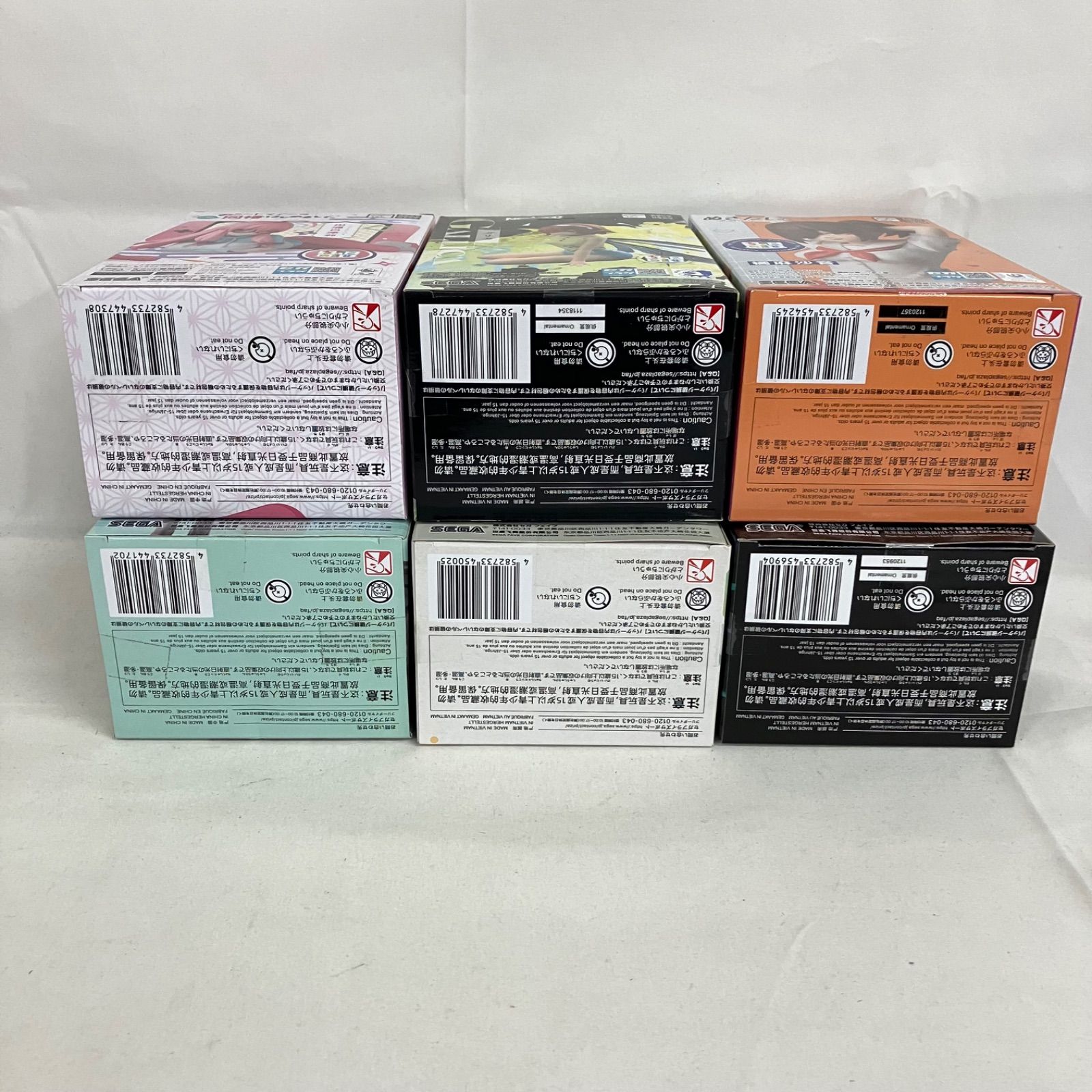 未開封 美少女 ちょこのせ フィギュア まとめ 6個セット SFQ038 c107