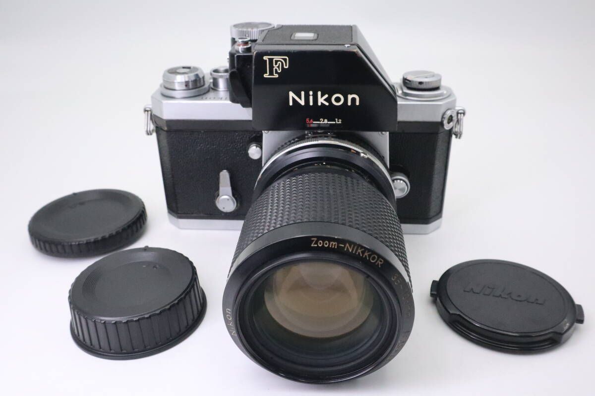 Nikon F Zoom-NIKKOR 35-105 mm 3.5-4.5 ニコン フィルムカメラ シルバー 11708