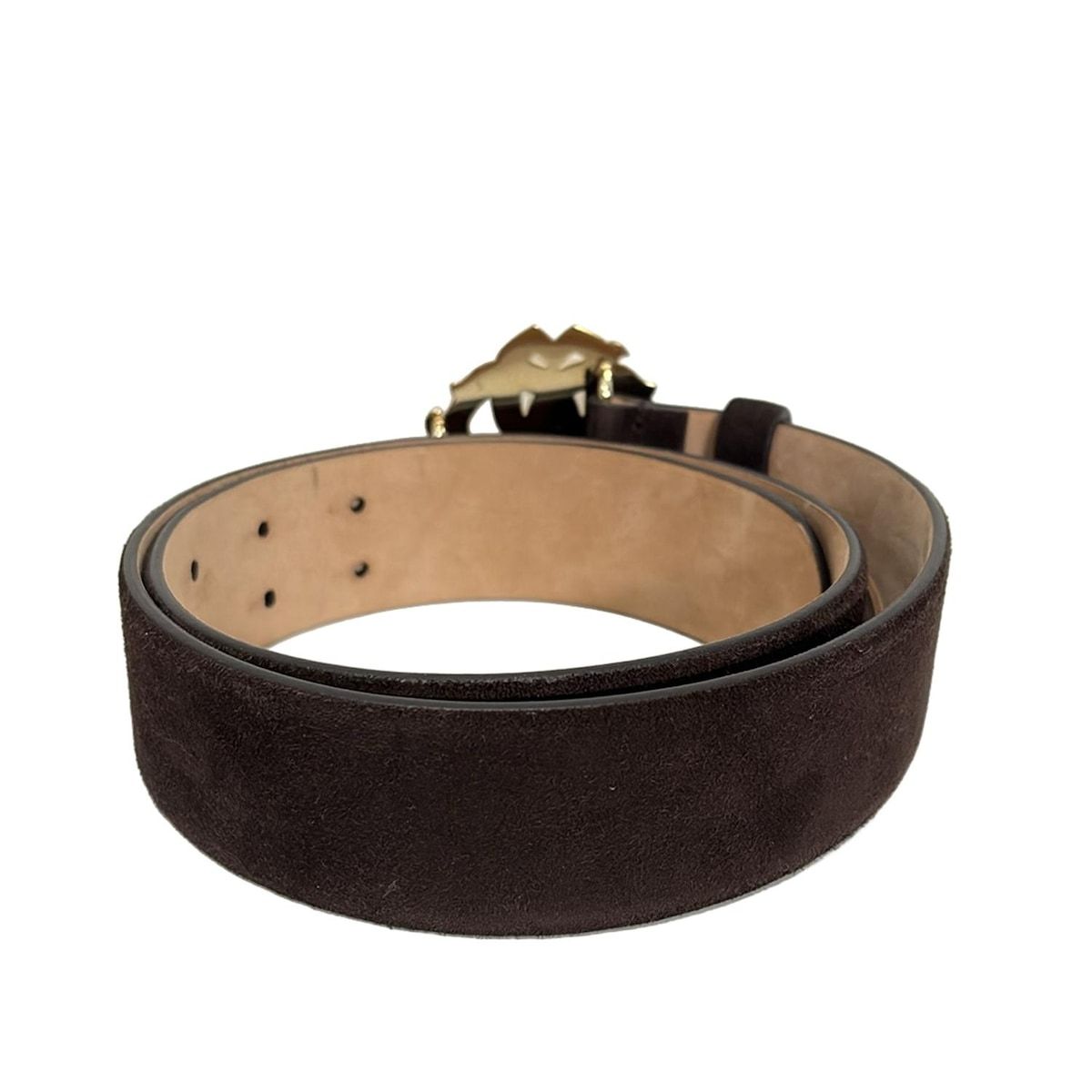 RobertoCavalli(ロベルトカヴァリ) ベルト 80/40 - ダークブラウン