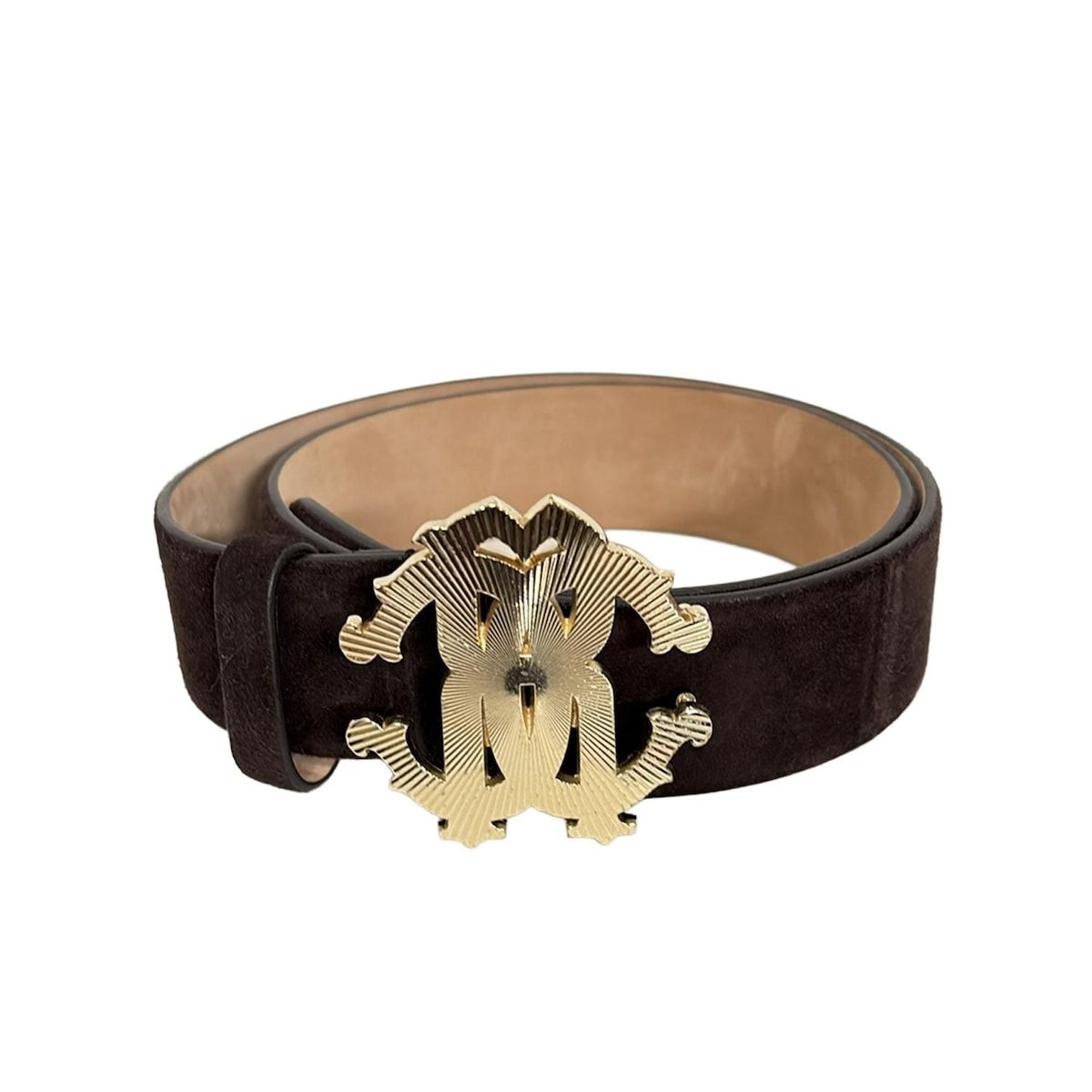 RobertoCavalli(ロベルトカヴァリ) ベルト 80/40 - ダークブラウン