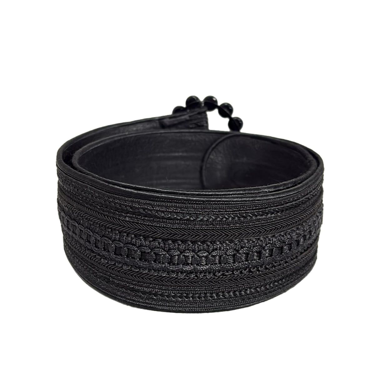 ジバンシー ベルト 8 黒 編み込み