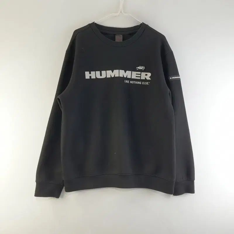 HUMMER メンズ105 ブラック ロゴ スウェット K9006