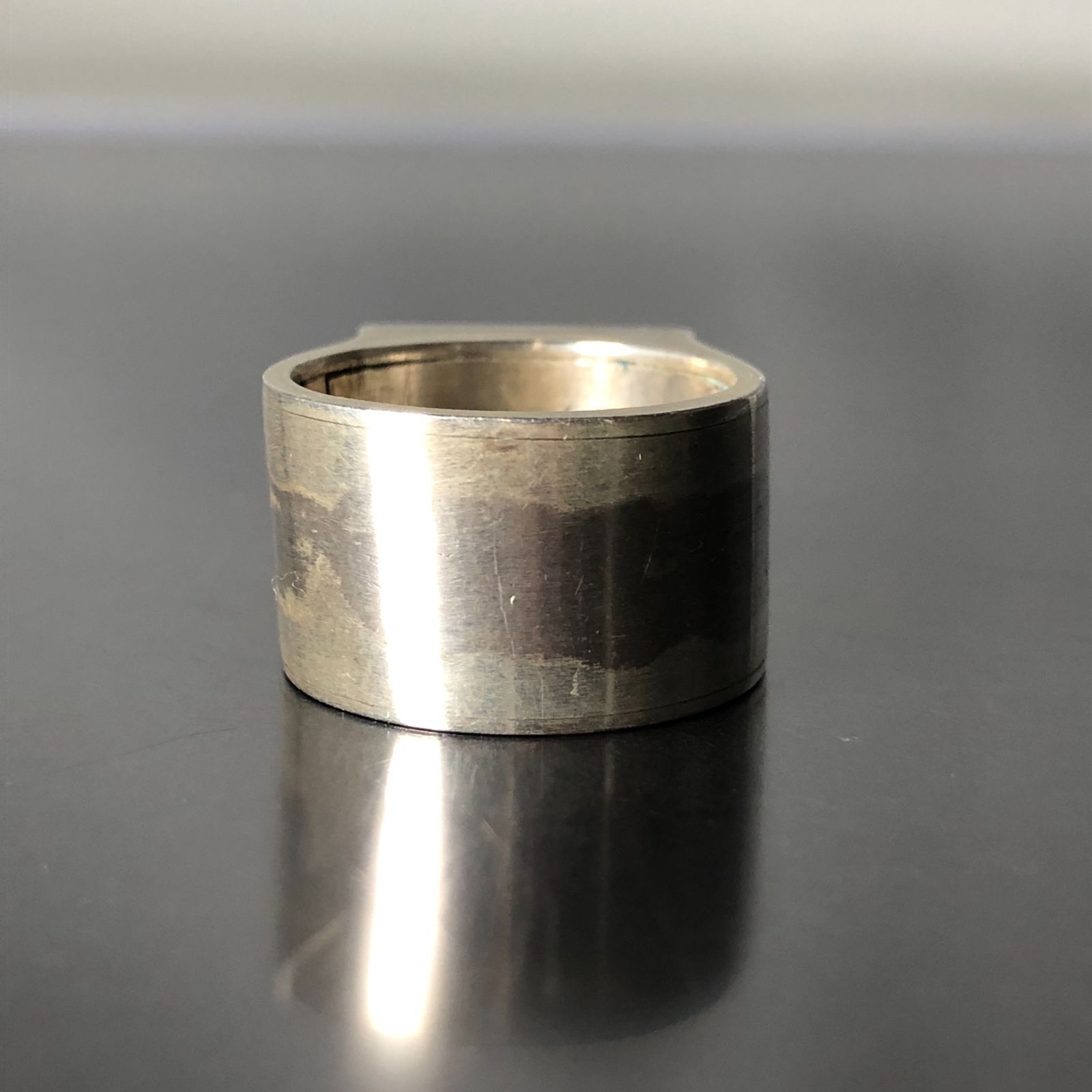 シルバーリング 指輪 SILVER 13号～14号 重量約13g ラピスラズリ 