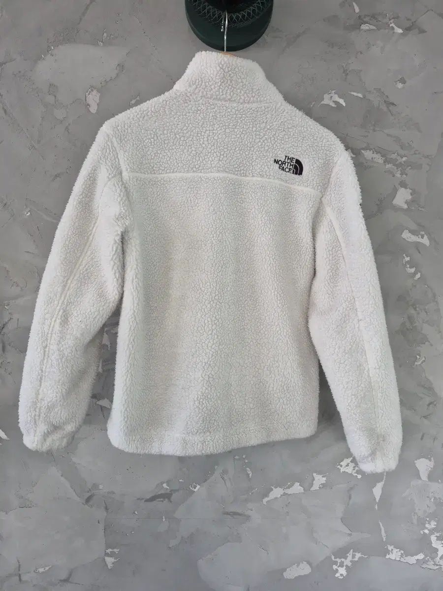 ザノースフェイス 白 フリース ジップアップ XS