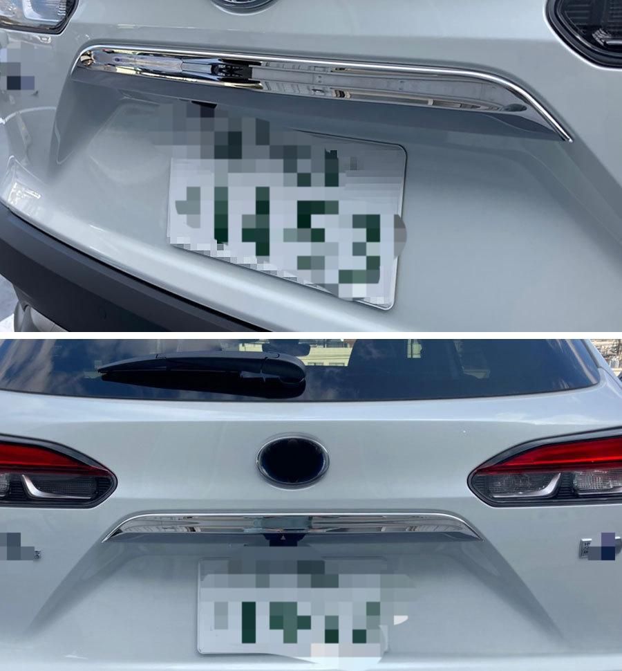 送料無料】21-22年式 COROLLA CROSS 10系専用 ステンレス製リアゲート