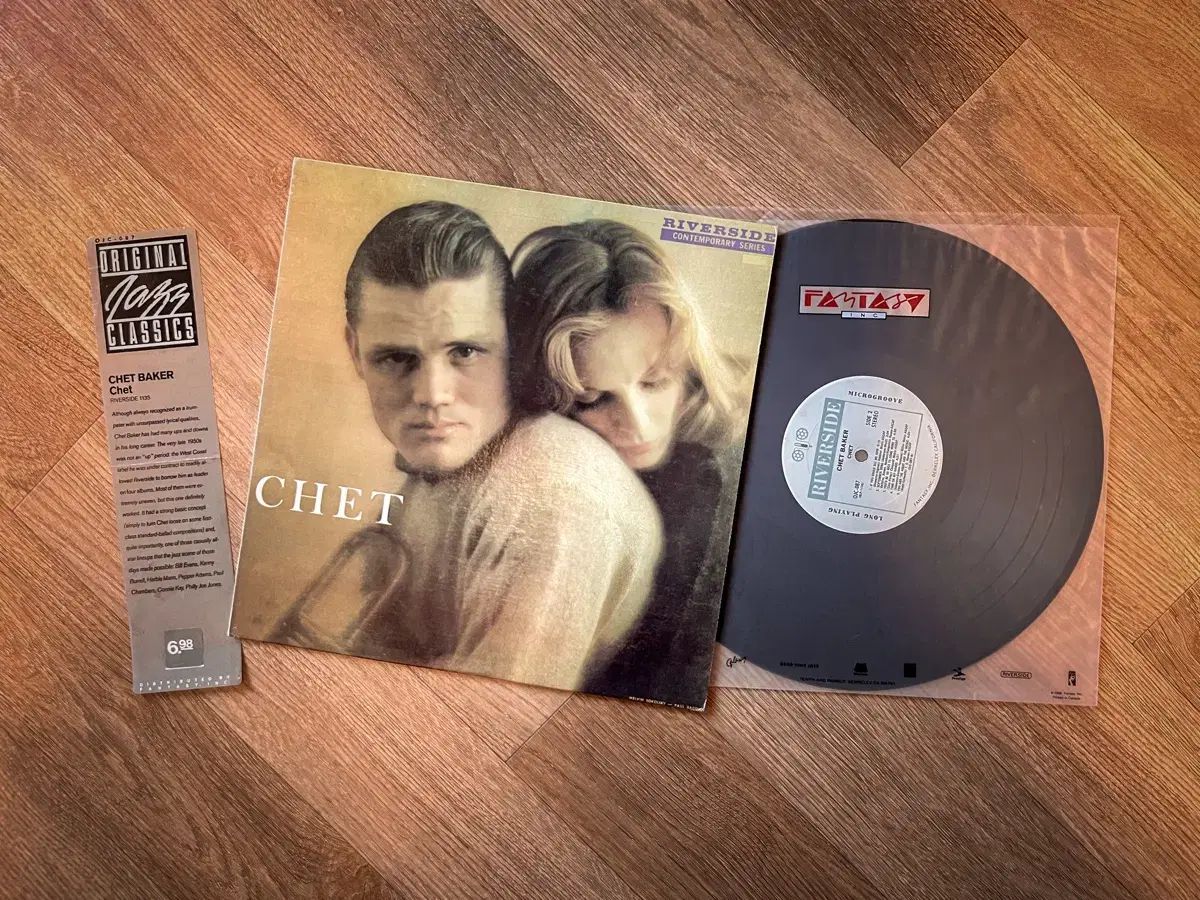 OJC ー 087 チェット パン屋 Chet LP ジャズ 記録 Baker