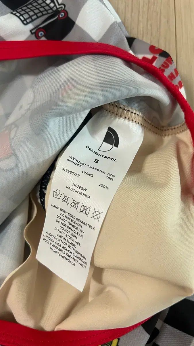  ディライトフル ハローキティ ギンガム 水着 その他 水着 ラッシュガード