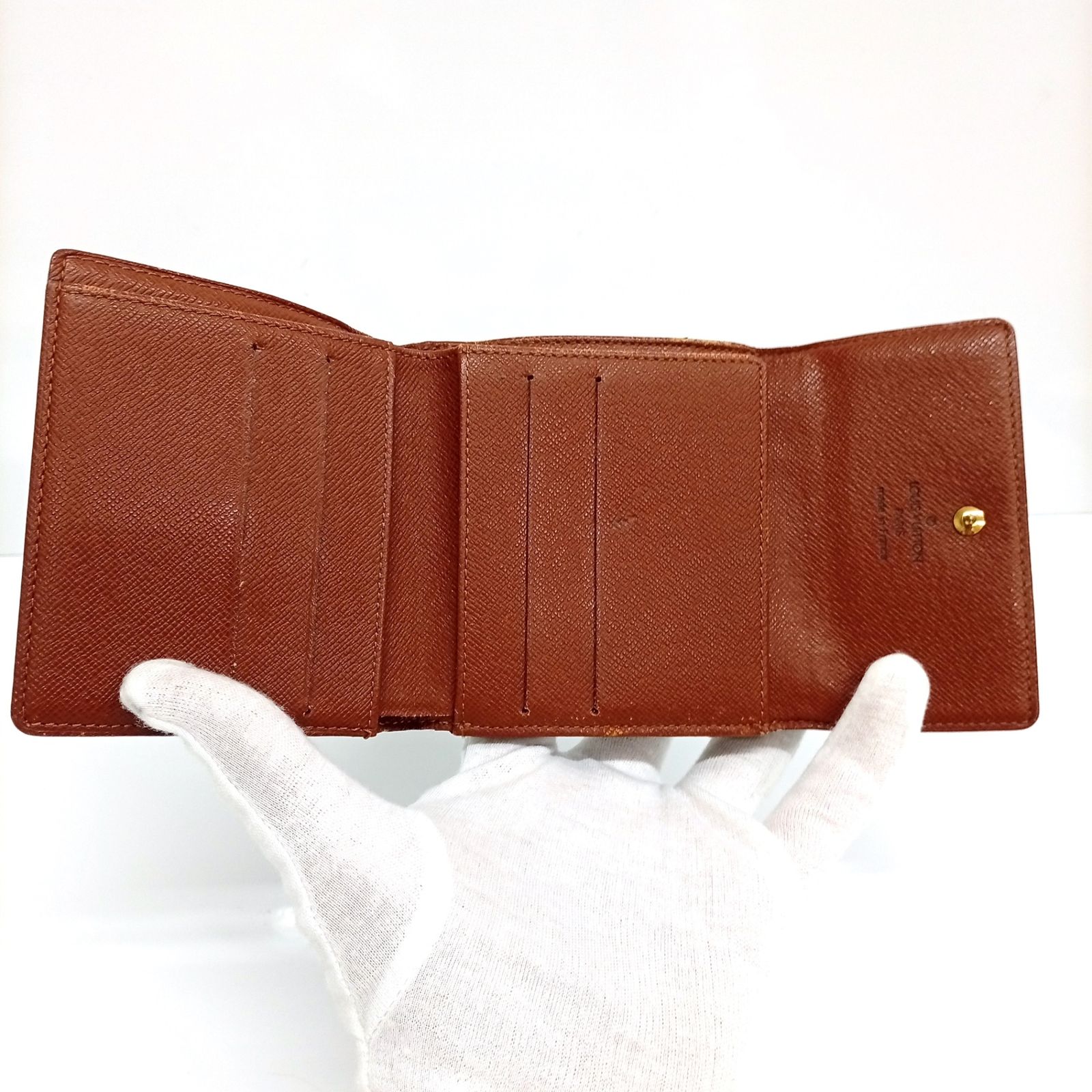 LOUIS VUITTON ルイヴィトン モノグラム ポルトモネビエカルトクレディ