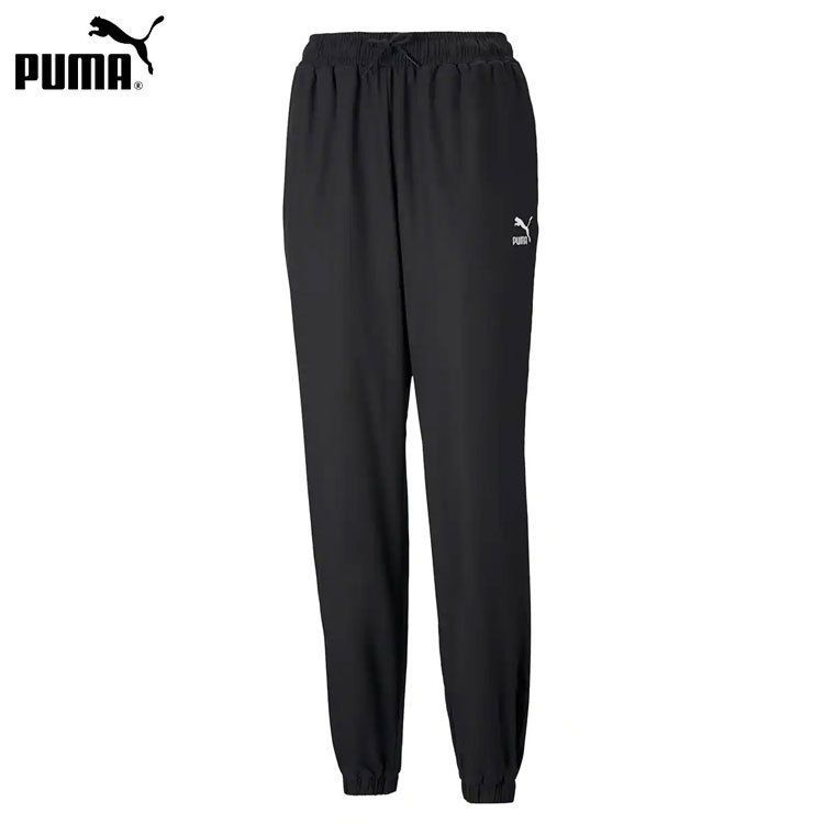 プーマ PUMA ロングパンツ CLASSICS レディース ウーブン PANTS クラシックス PT &frasl; LOUNGE PUMA（プーマ）の「PUMA パンツ COREHERITAGE メッシュ 0