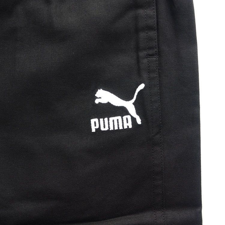 プーマ PUMA ロングパンツ CLASSICS レディース ウーブン PANTS クラシックス PT ⁄ LOUNGE PUMA(プーマ)の「PUMA パンツ COREHERITAGE メッシュ 0