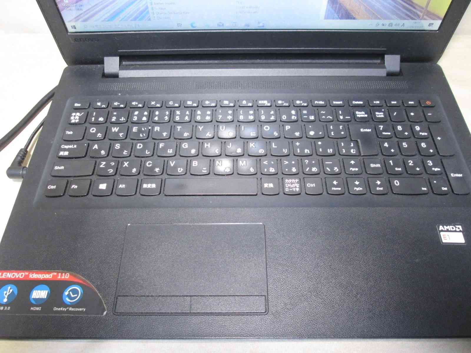 Lenovo ideapad 110 80TJ00FAJP【AMD】 【Windows10 Home】 ／充電可
