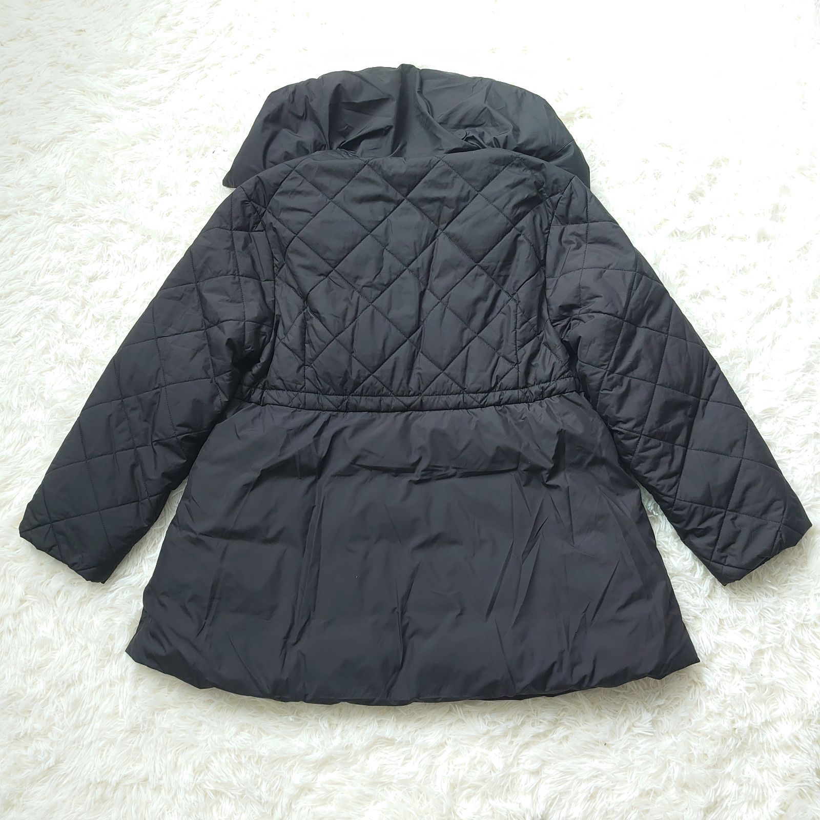 CELFORD セルフォード ブラック キルティングジャケット 36 撥水 中綿