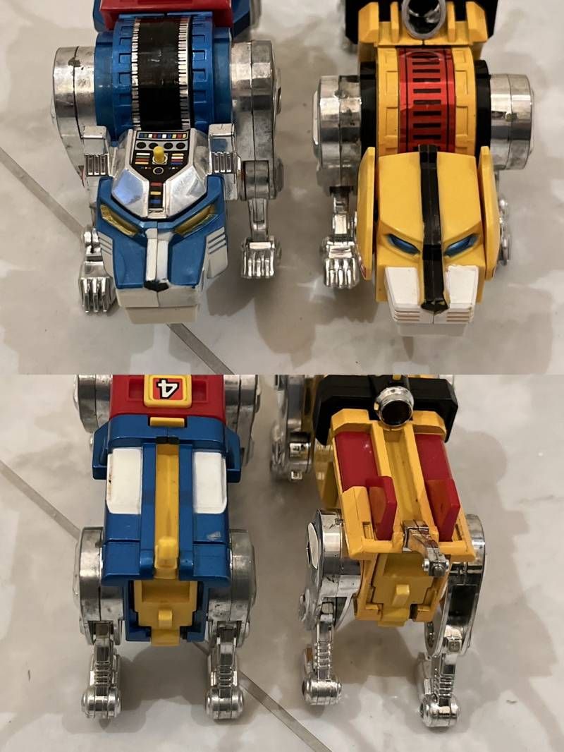 世界の超合金 未来獣合体 百獣王ゴライオン GB-36 当時物 昭和レトロ