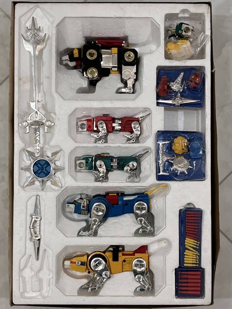 世界の超合金 未来獣合体 百獣王ゴライオン GB-36 当時物 昭和レトロ