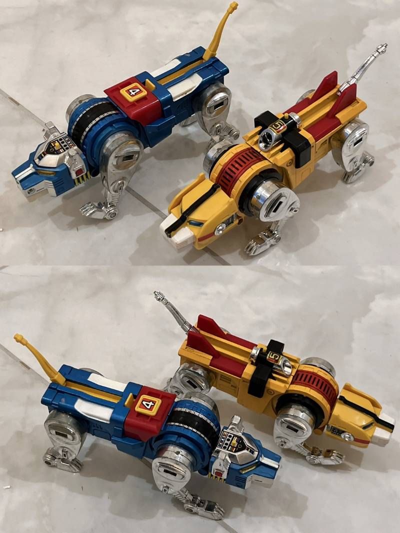 世界の超合金 未来獣合体 百獣王ゴライオン GB-36 当時物 昭和レトロ