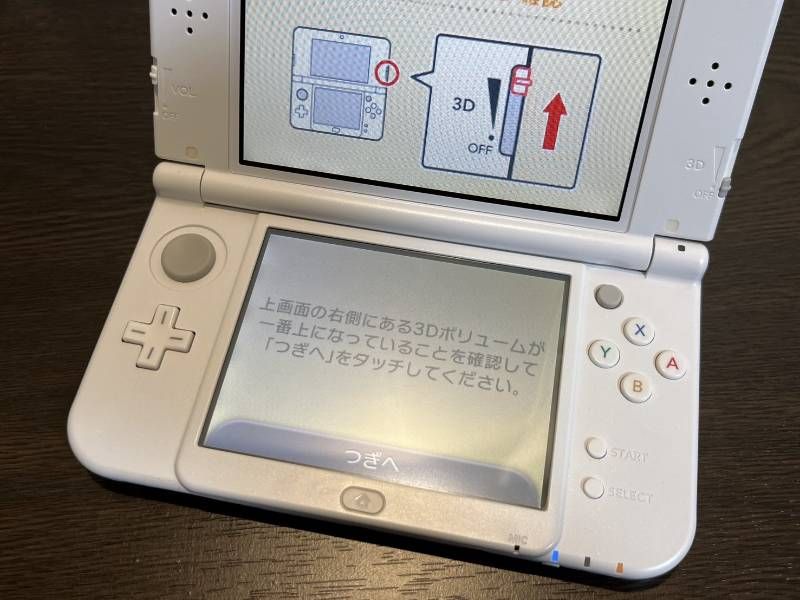  Nintendo 3 DS LL RED-001 パールホワイト newニンテンドー3 DSLL み 動作 ok! 本体(New 3DS LL) ニンテンドー3DS/2DS